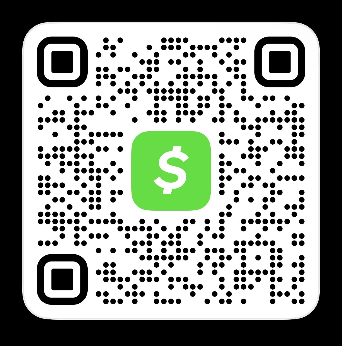 Cash App QR — $kandofoundation